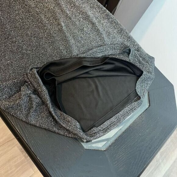 Noisy May Women's Silver Glitter Wrap Style Party Dress Small Black Size Small - Picture 8 of 12